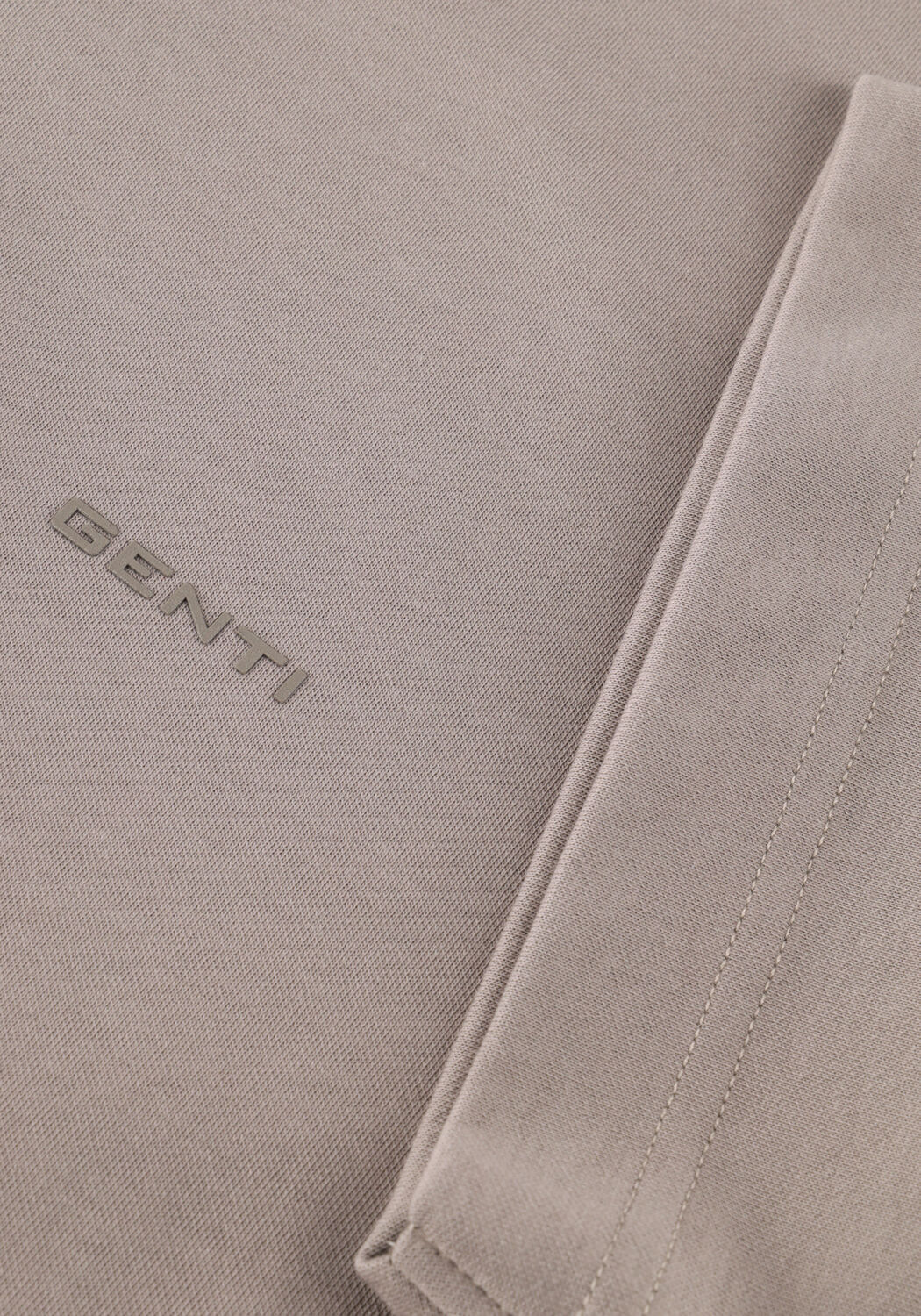 Taupe GENTI Polo-Shirt T-SHIRT SS 1227 - large