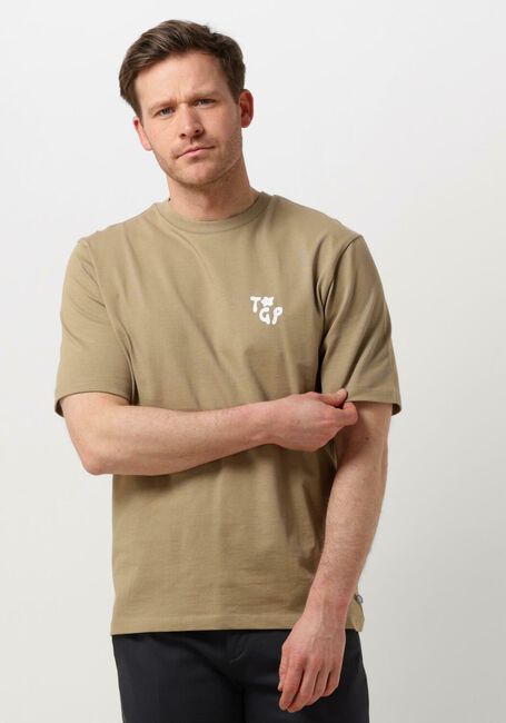 Grüne THE GOODPEOPLE T-shirt TEX - large