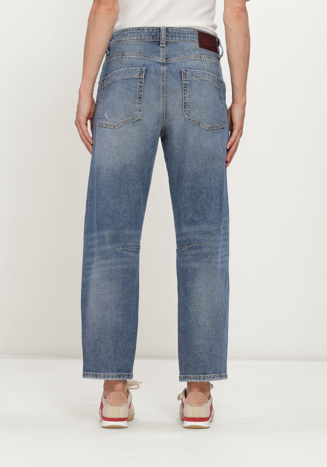 Blaue CAMBIO Wide jeans ELIA - large