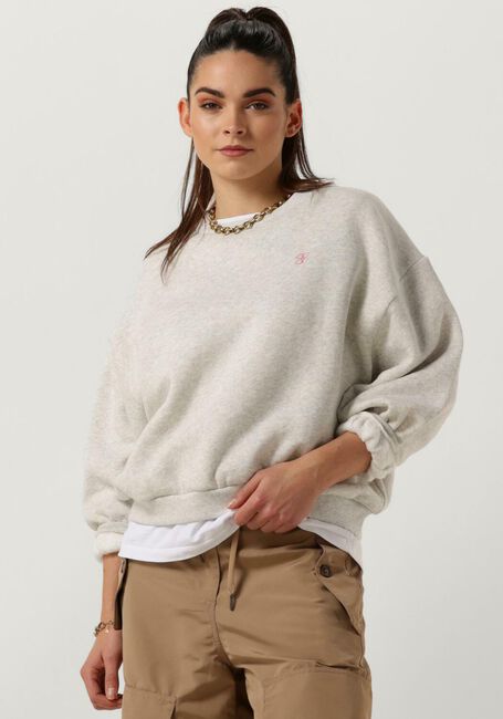 Graue BY-BAR Pullover BIBI BIG KISS SWEATER - large