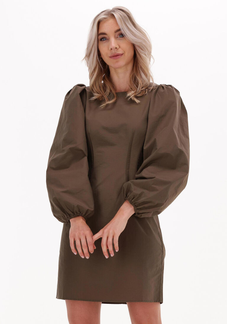 grüne gestuz minikleid bernadettegz ls dress