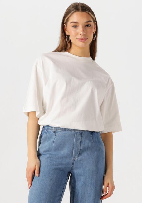 Weiße OBJECT T-shirt OBJGIMA 2/4 OVERSIZE T-SHIRT - large