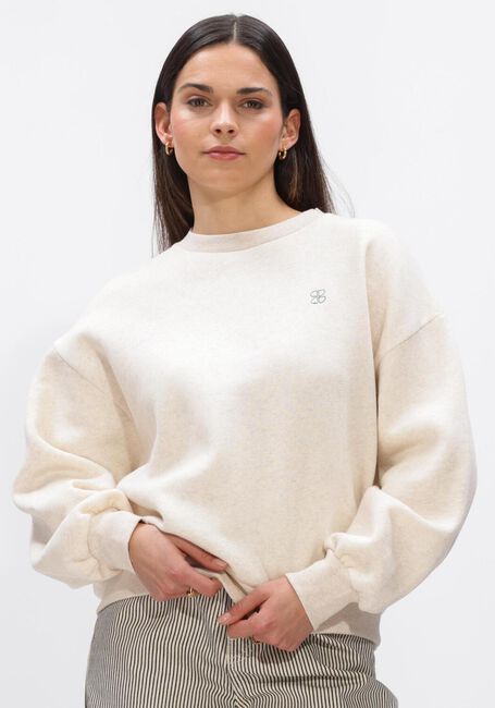 Beige BY-BAR Pullover BIBI LUCKY EVERYDAY SWEATER - large
