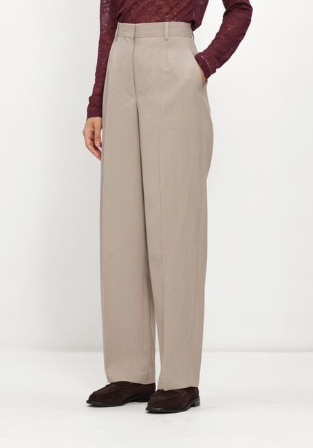 Beige CATWALK JUNKIE Weite Hose CHECK TAPERED TROUSERS - large