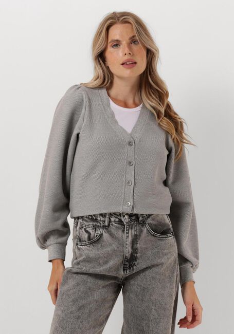 Weiße SUMMUM Strickjacke 3/4 SLEEVE CARDIGAN NEW WAFFLE - large