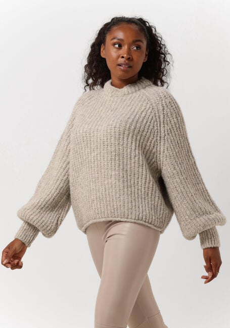Sand PENN & INK Pullover PULLOVER KNITT - large