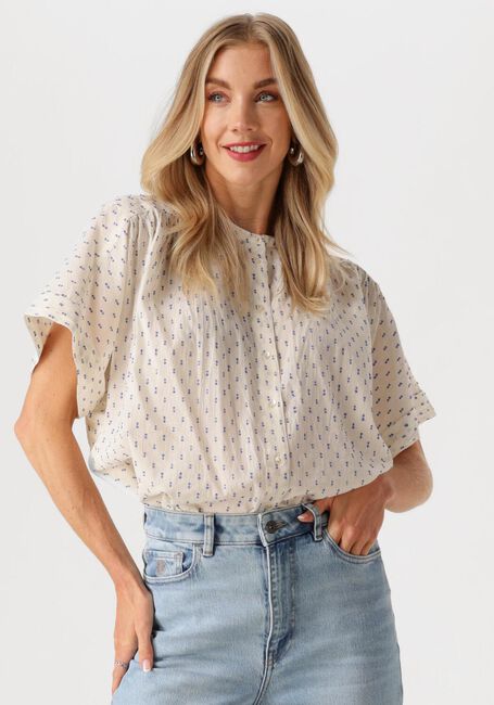 Ecru BY-BAR Blusen ALEX DOTS BLOUSE - large