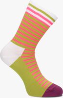 Grüne HAPPY SOCKS Socken NEON STRIPE THIN CREW - medium