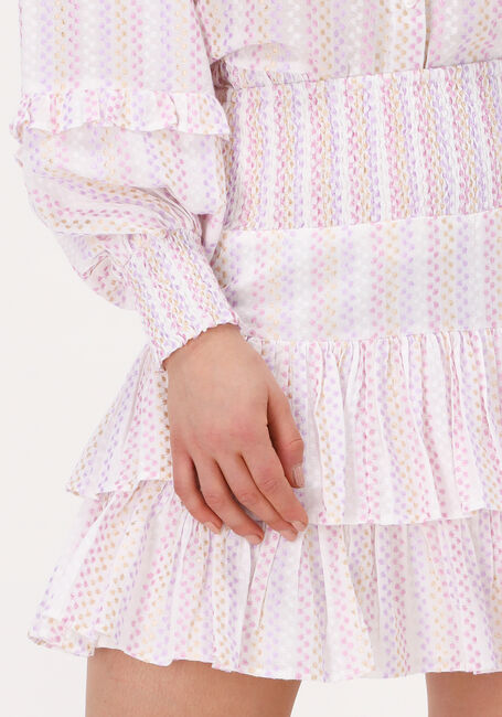 Weiße Y.A.S. Minirock YASPRISMA HW SKIRT - large