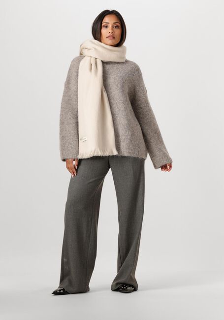 Beige ALPACA LOCA Schal SCARF - large