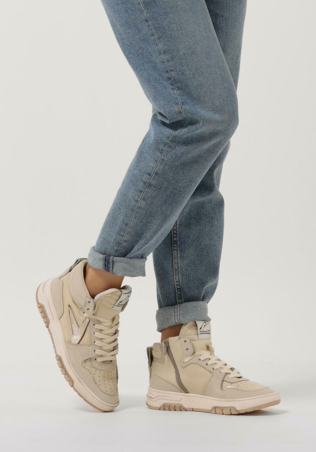 Beige ARCHIVIO,22 Sneaker High 697 - large
