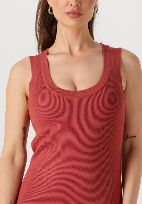 Rote YDENCE Maxikleid KNITTED DRESS ARIEL - large