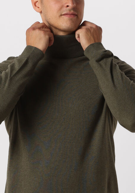 Dunkelgrün SELECTED HOMME Rollkragenpullover SLHBERG ROLL NECK NOOS - large