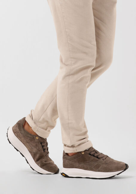 Taupe MERCER AMSTERDAM Sneaker Low RACER HEREN - large