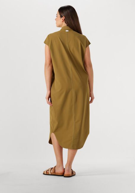 Khaki PENN & INK Midikleid DRESS - large