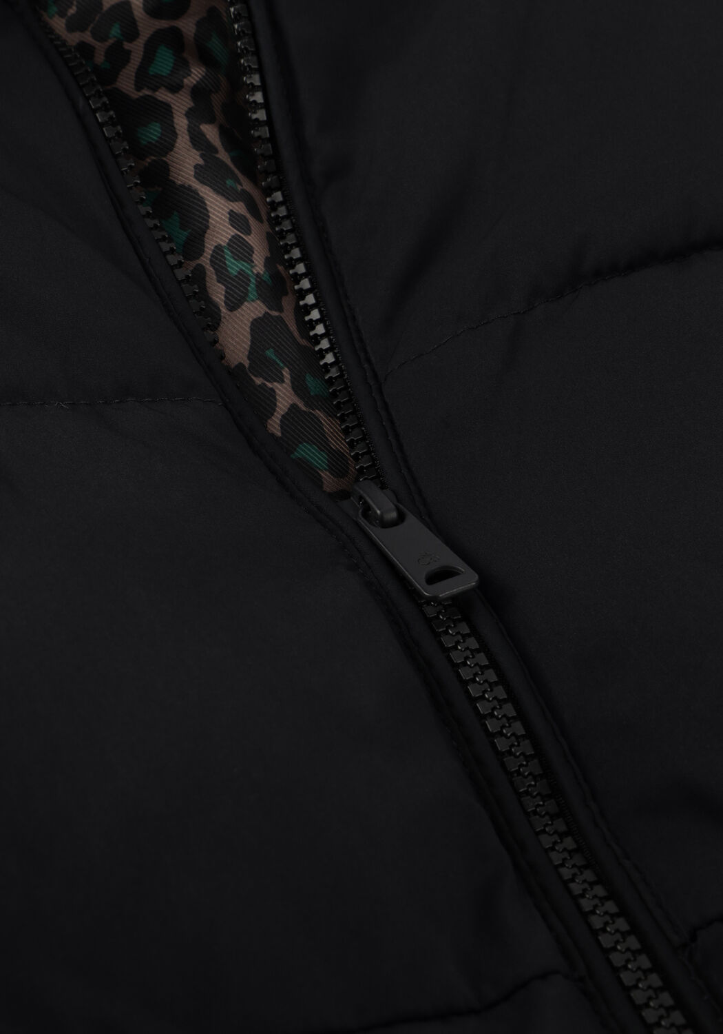 Schwarze SCOTCH & SODA Wattierte Jack LONGER-LENGTH WATER-REPELLENT PUFFER COAT - large