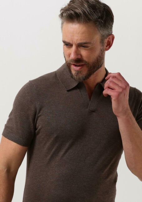 Braune PROFUOMO Polo-Shirt PPUJ10029 - large