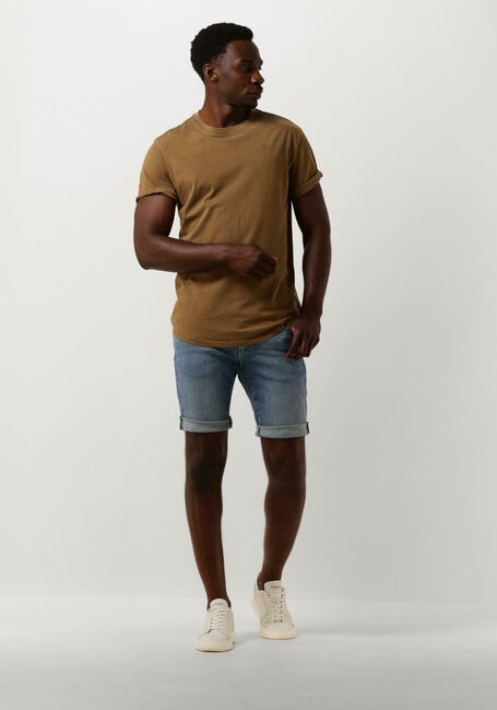 Blaue G-STAR RAW Kurze Hosen 3301 SLIM SHORT - large