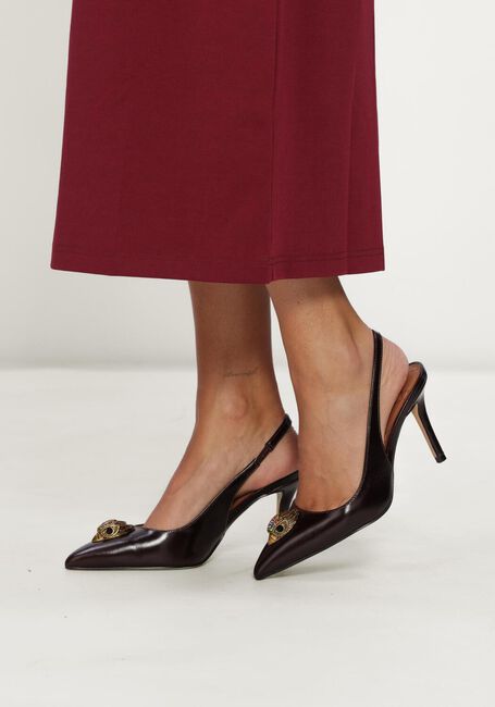 Braune KURT GEIGER LONDON Slingbacks BELGRAVIA HIGH SLING - large