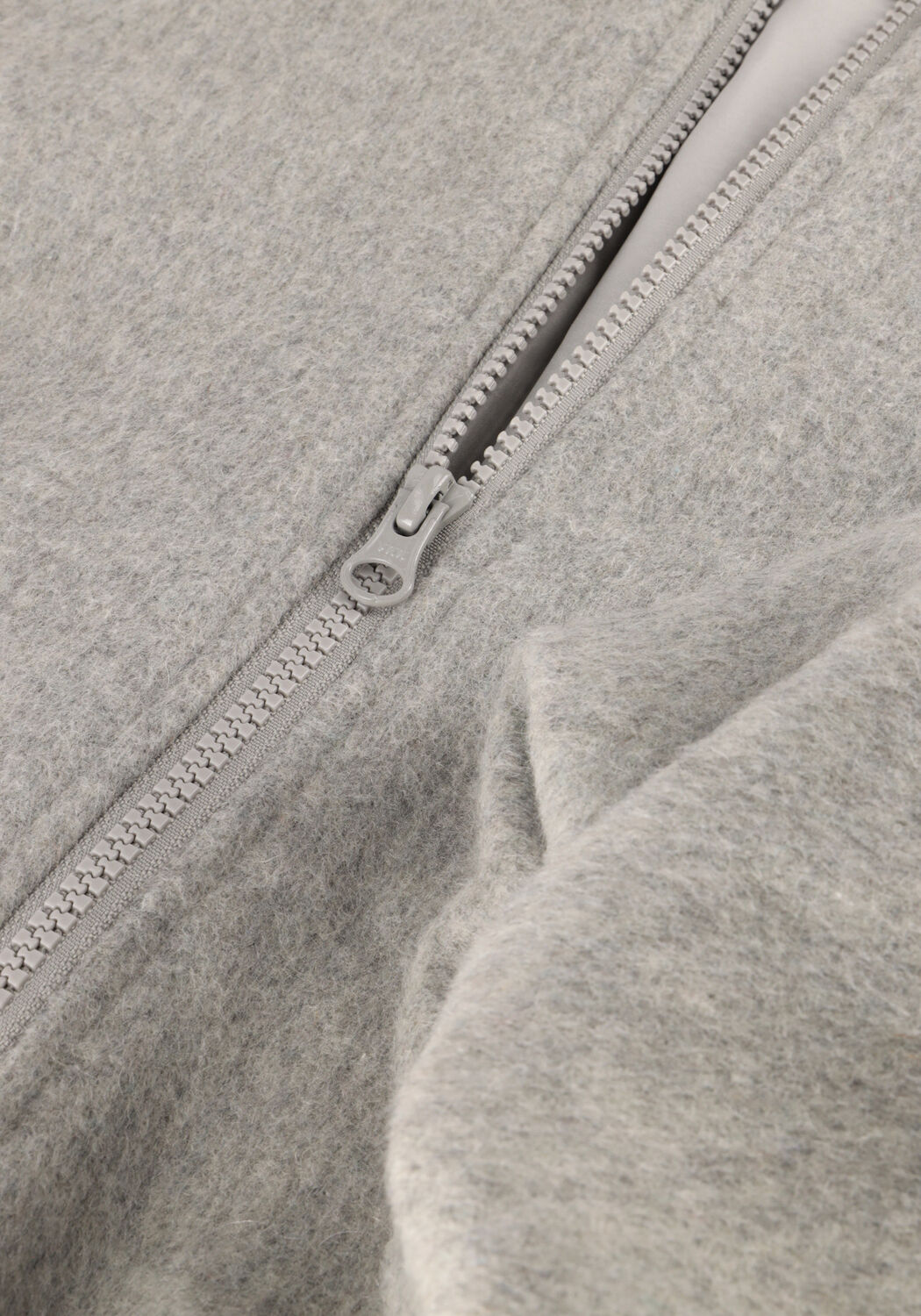 Graue SUMMUM M&auml;ntel JACKET BOMBER CLASSIC WOOL - large