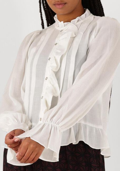 Weiße CO'COUTURE Blusen MELINA FRILL SHIRT - large