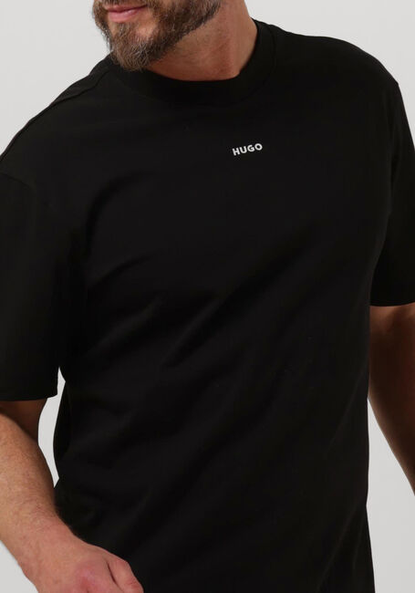 Schwarze HUGO T-shirt DAPOLINO - large