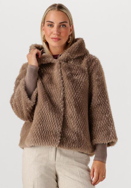 Braune SIMPLE Fake-Fur-Jack WV-ITA-FFUR-25-3 - large