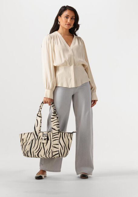 Beige SECOND FEMALE Blusen ELVAS SHIRT - large