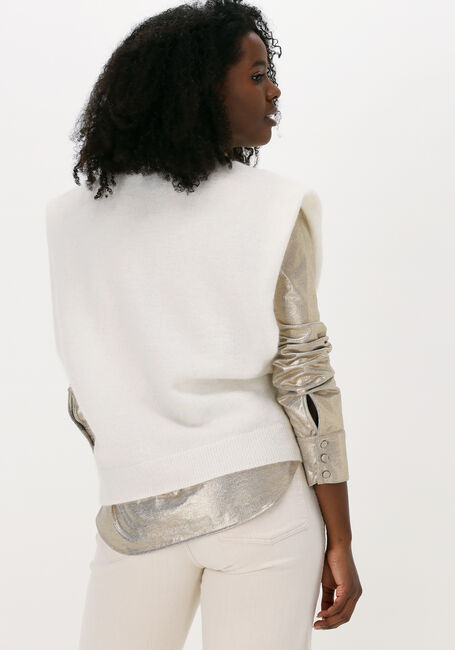 Nicht-gerade weiss JUST FEMALE Spencer COLDY KNIT VEST - large