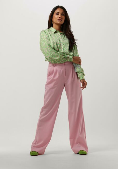 Gr&uuml;ne MODSTR&Ouml;M Blusen CLARKE PRINT SHIRT - large