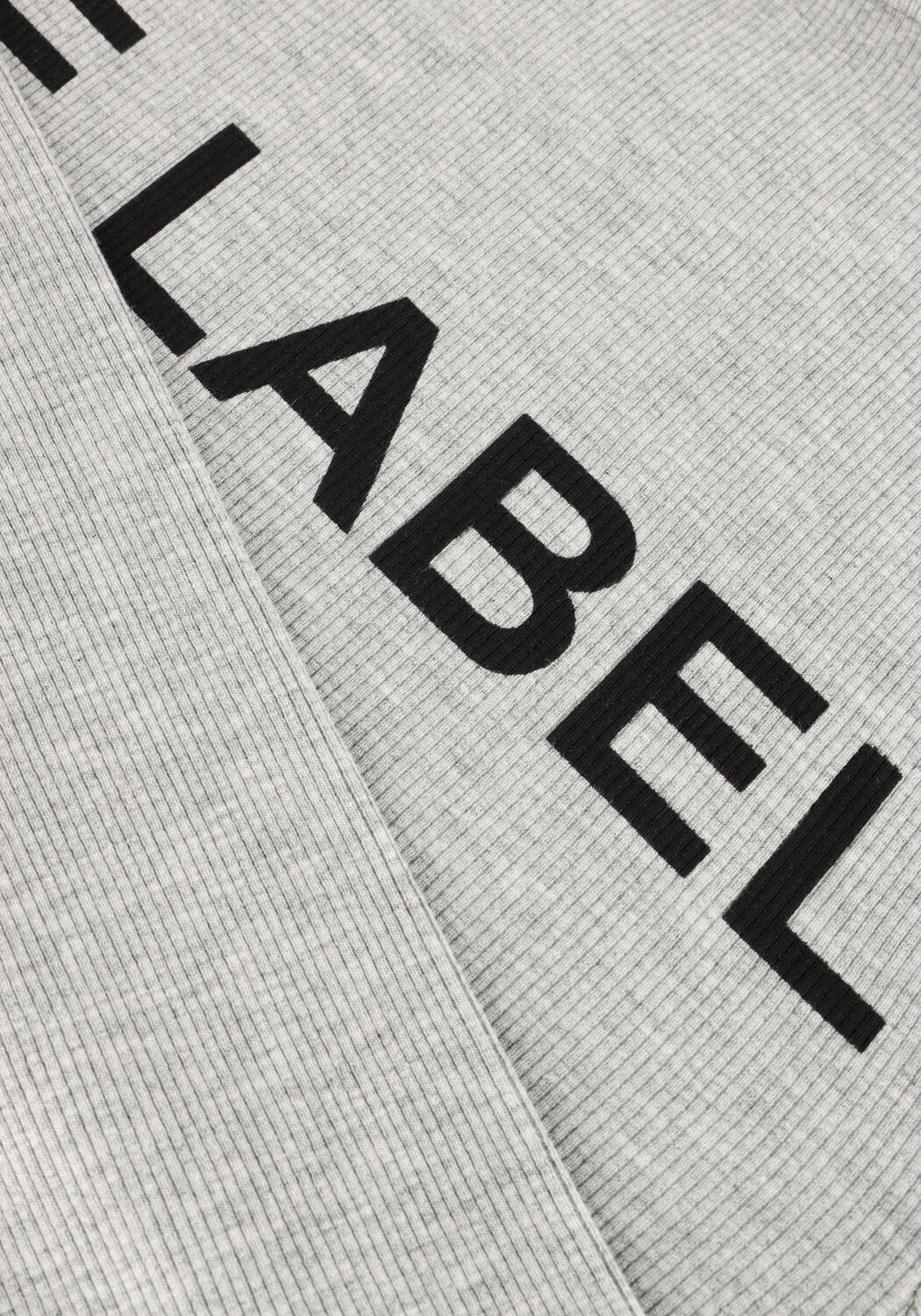 Graue ALIX THE LABEL Top LADIES KNITTED RIB TOP - large