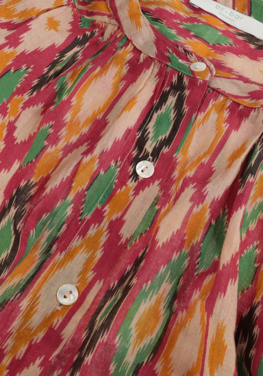 Mehrfarbige/Bunte BY-BAR Blusen LUCY SUMMER IKAT BLOUSE - large