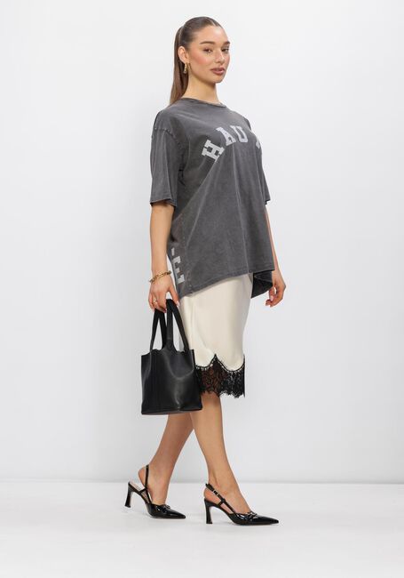 Schwarze HAUTE L'AMITI&Eacute; Tops & T-shirts NOMA ACID CURVE LOGO TEE - large