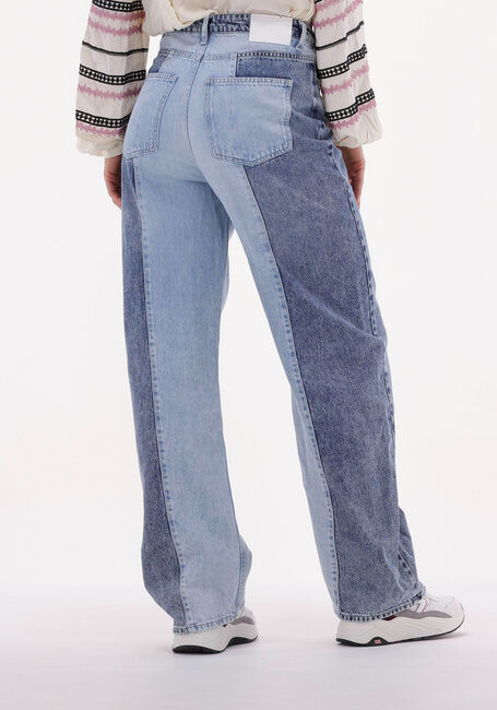 Blaue CO'COUTURE Straight leg jeans VIKA REFLECTION JEANS - large