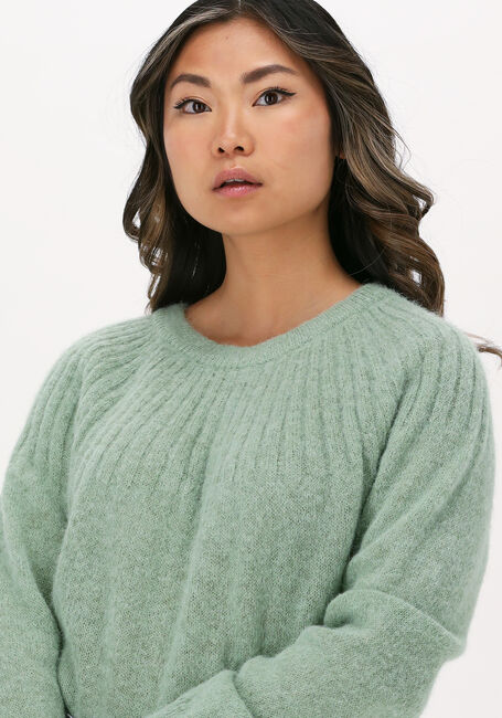 Grüne SUMMUM Pullover SWEATER FEATHER LIGHT ALPACA K - large