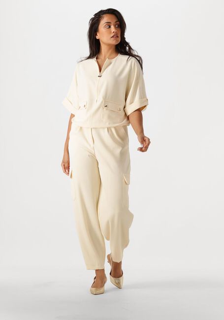 Ecru CAROLINE BISS Cargohosen 1537 - large