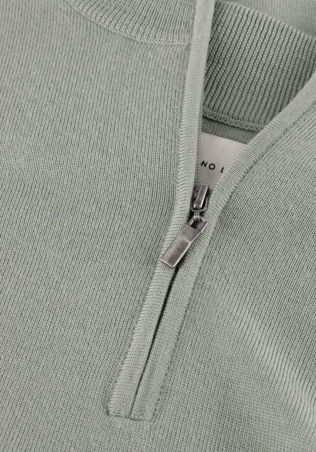 Gr&uuml;ne STEFANO LAURAN Pullover HALF ZIP ANDERS - large