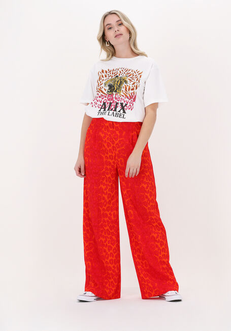 Wei&szlig;e ALIX THE LABEL T-shirt FIRE TIGER TSHIRT - large