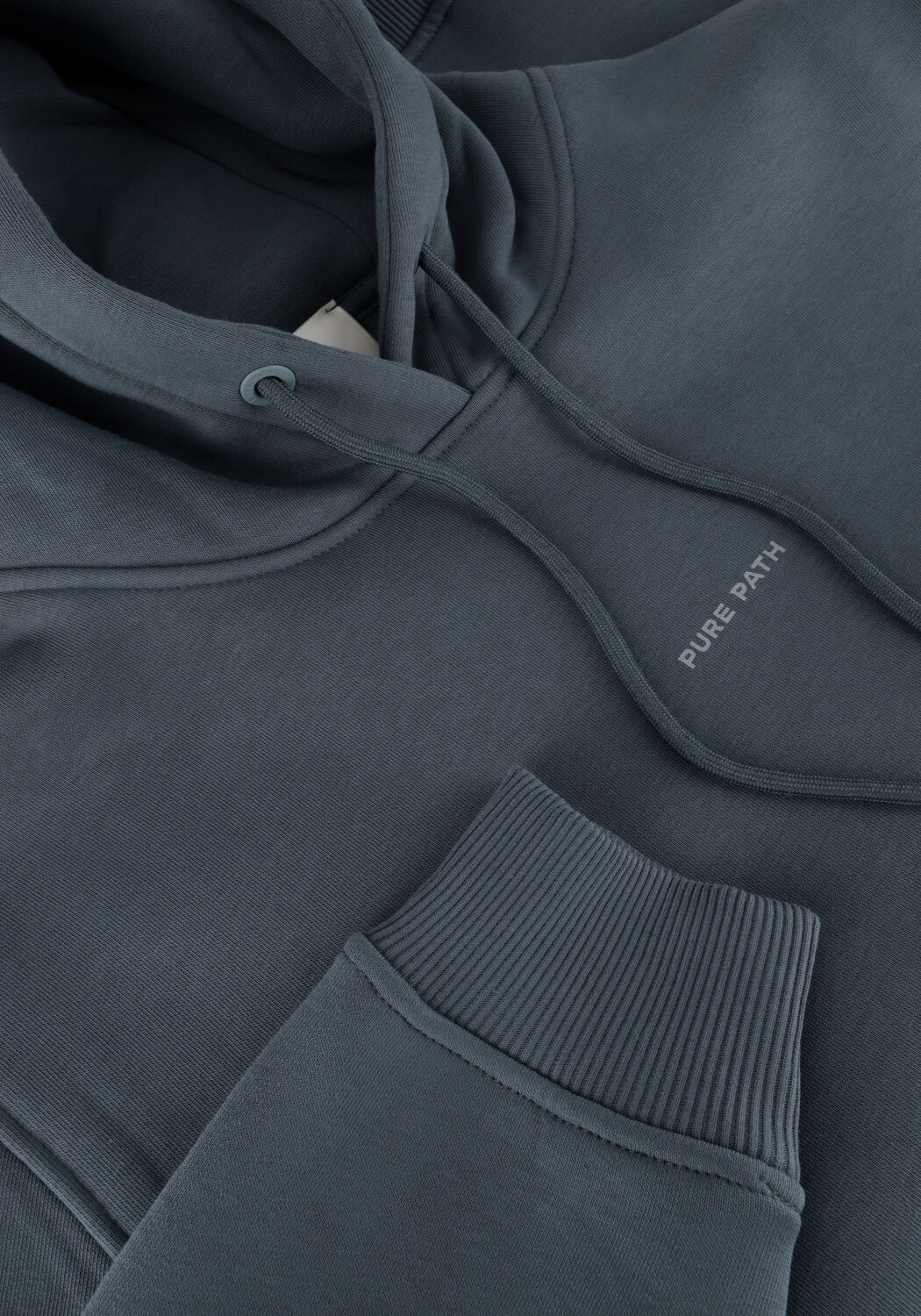 Blaue PURE PATH Pullover & Cardigans REGULAR FIT SWEATERS HOODIE301 - large