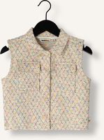 Ecru MOODSTREET Gilet GIRLS JACQUARD JACKET Ecru MOODSTREET Gilet GIRLS JACQUARD JACKET - medium