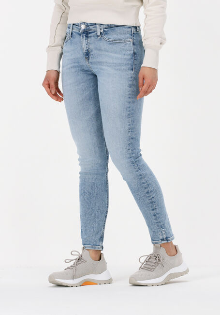 Hellblau CALVIN KLEIN Skinny jeans MID RISE SKINNY ANKLE - large