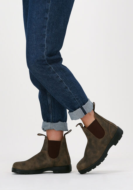 Braune BLUNDSTONE Chelsea Boots CLASSIC DAMES - large