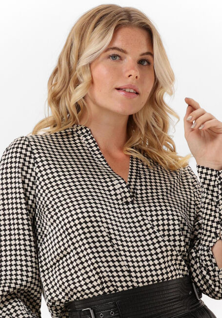 Nicht-gerade weiss NEO NOIR Blusen HERDIS SHELL GRID BLOUSE - large