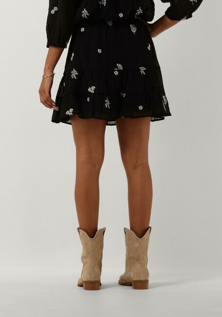 Schwarze OBJECT Minirock OBJALFRA HW SKIRT - large