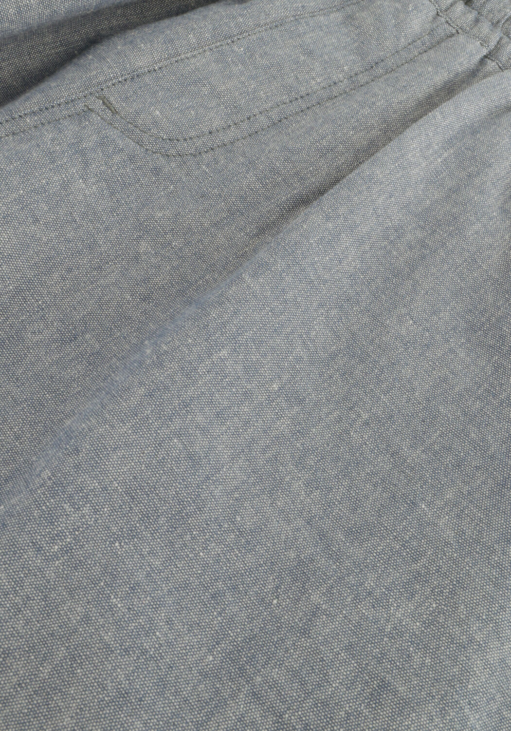 Blaue ANERKJENDT Kurze Hose AKJAMES LINEN ELAST - large