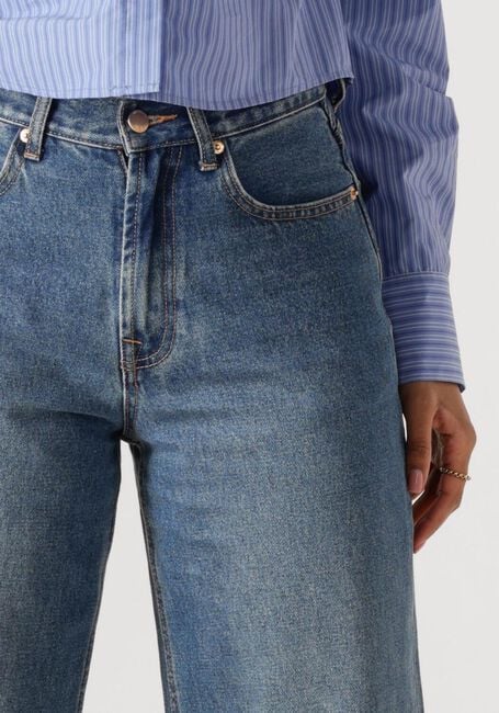 Blaue WITHBLACK Wide jeans WBLHAZEL HW TURN UP JEANS - large