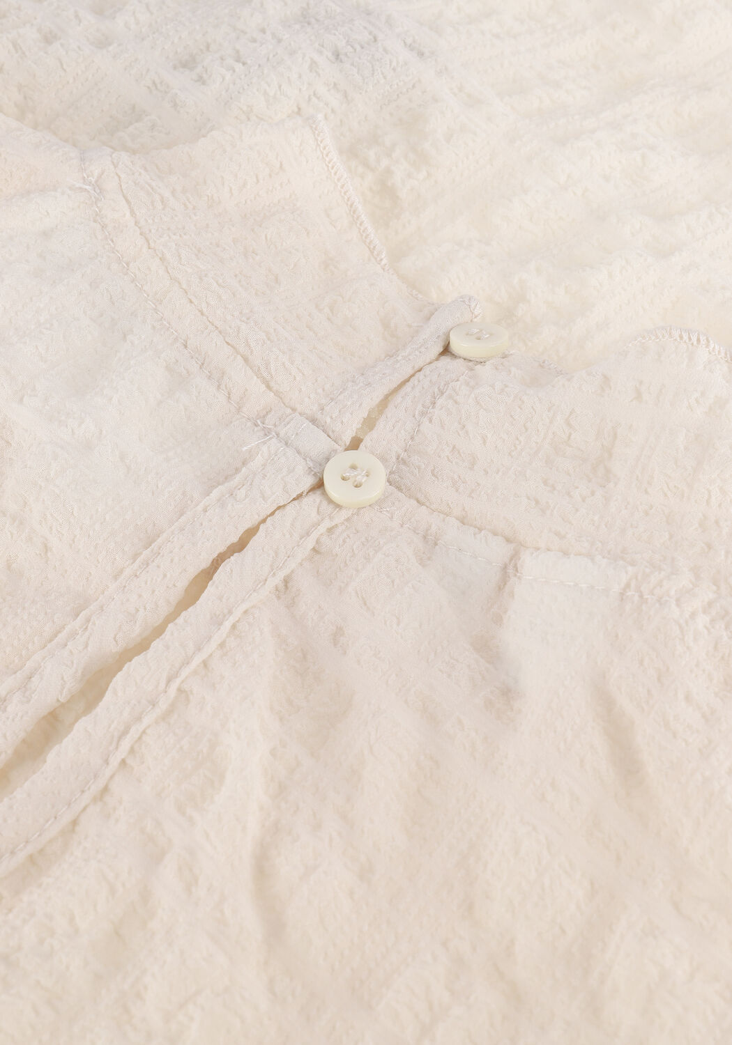 Creme SELECTED WOMEN Top SLFSIM LS TOP EX - large