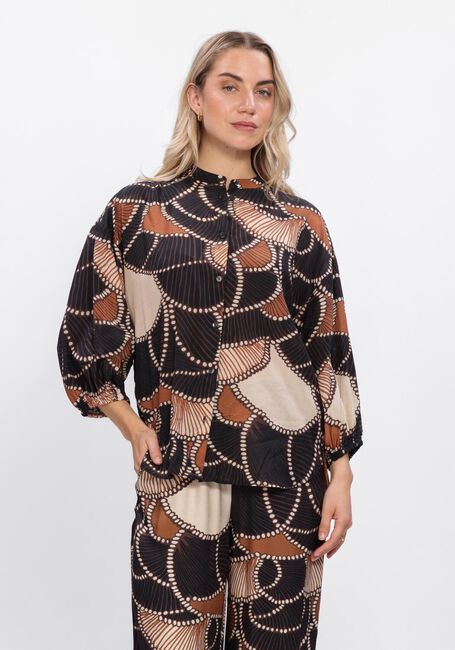 Mehrfarbige/Bunte SUMMUM Blusen BLOUSE ALL OVER - large