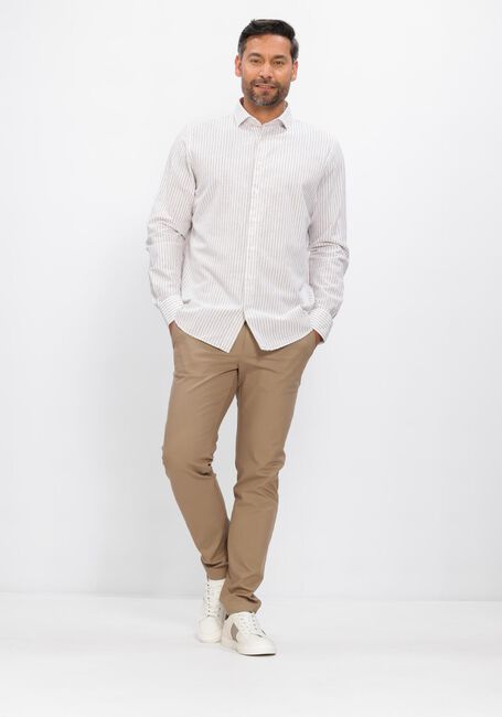 Beige PROFUOMO Klassisches Oberhemd SHIRT CUTAWAY SF CLASSIC - large