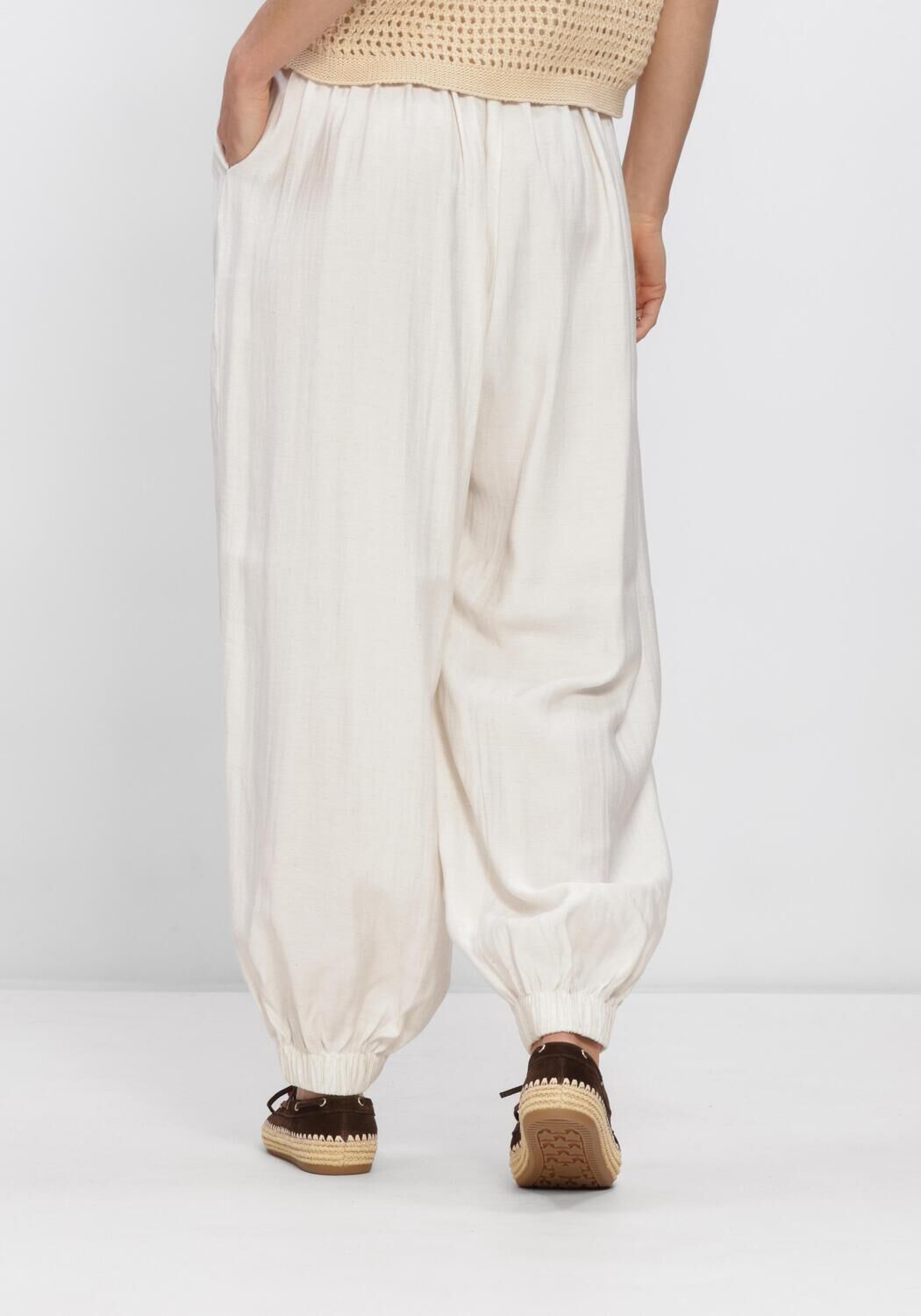 Ecru COPENHAGEN MUSE Hosen CMTENLEY-PANTS - large